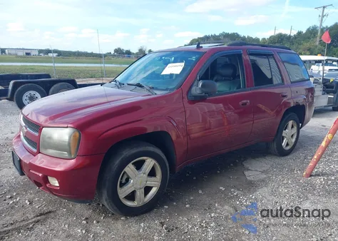 2009 Chevrolet Trailblazer Lt z USA, uszkodzony, nr VIN 1GNDT33S492129214